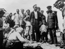 Armenian refugees at Novorossiysk, 1920